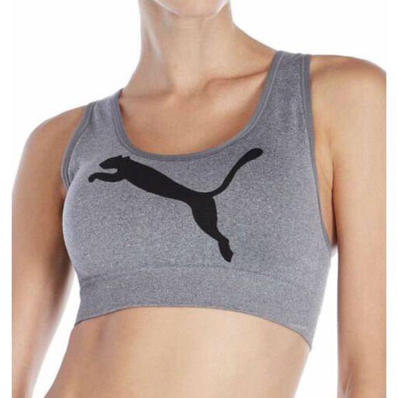 Puma Other - NWT PUMA Seamless Graphic Logo Sports Bra